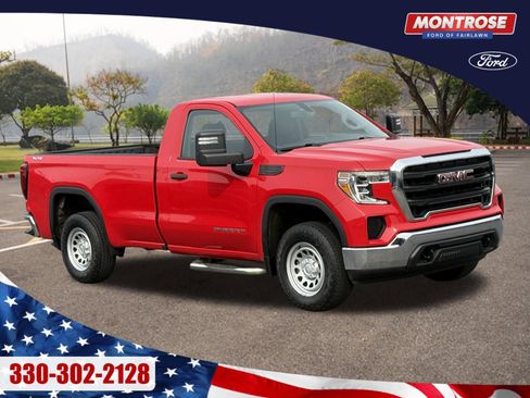 Used 2020 GMC Sierra 1500 4x4 Regular Cab w/ Sierra Value Package image 1
