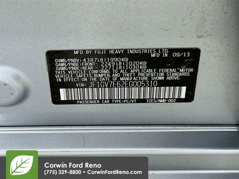 Used 2014 Subaru Impreza WRX Sedan image 29