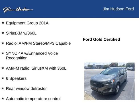 Certified 2023 Ford Edge SEL AWD/4WD image 10