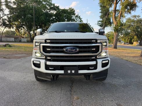Used 2020 Ford F350 Platinum w/ Snow Plow Prep Package AWD/4WD image 3
