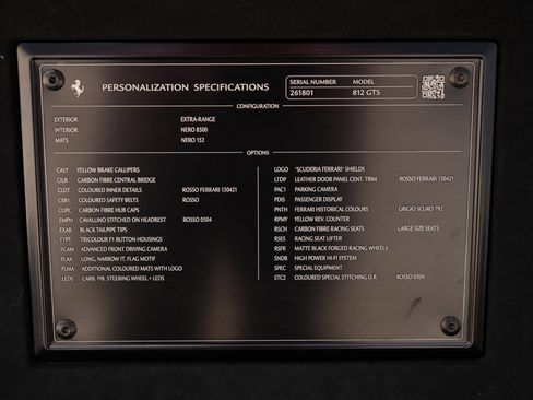 Used 2021 Ferrari 812 GTS RWD image 24