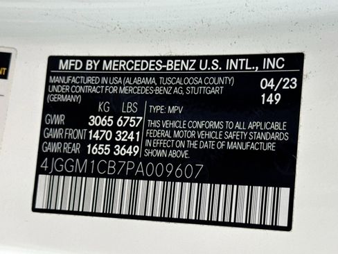 Certified 2023 Mercedes-Benz EQE 350+ 4MATIC SUV image 30