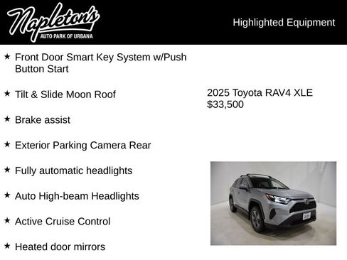 Used 2025 Toyota RAV4 XLE image 16