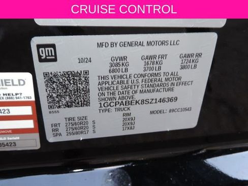 Used 2025 Chevrolet Silverado 1500 Custom w/ LPO, Dark Essentials Package image 18