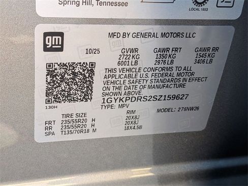 New 2025 Cadillac XT6 Premium Luxury w/ LPO, Floor Liner Package image 30