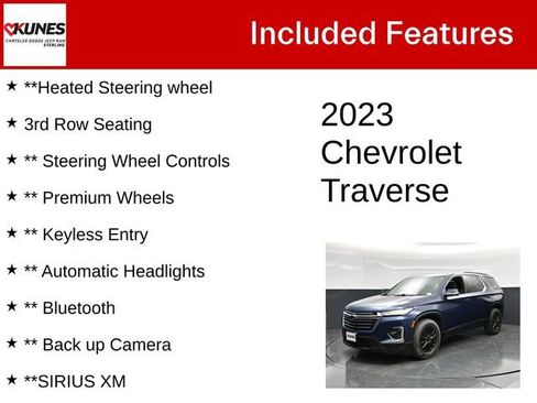 Used 2023 Chevrolet Traverse LT AWD/4WD image 5