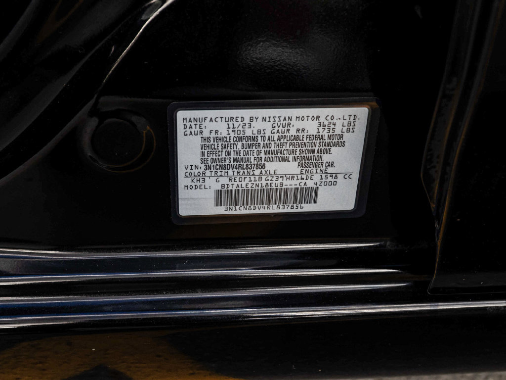 Used 2024 Nissan Versa S w/ Trunk Package FWD image 16
