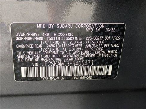 Certified 2023 Subaru Forester Wilderness image 25