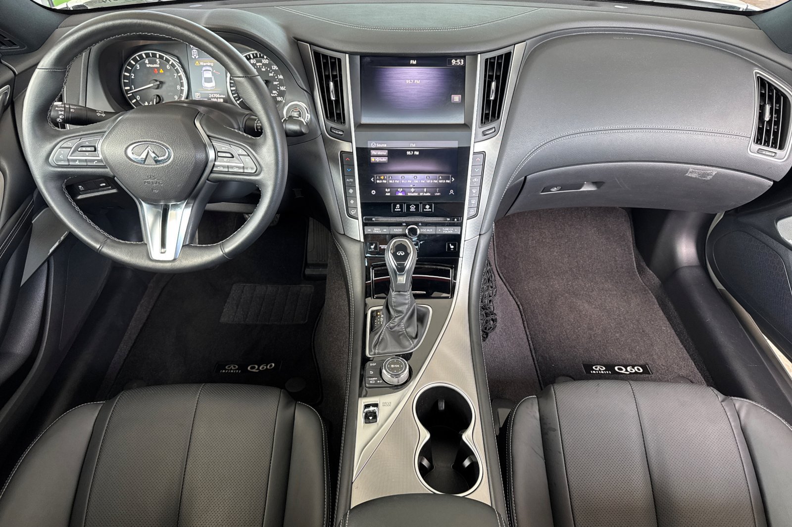 Used 2022 INFINITI Q60 3.0t Luxe w/ Cargo Package RWD image 11