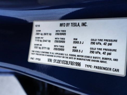 Used 2020 Tesla Model 3 Performance image 41
