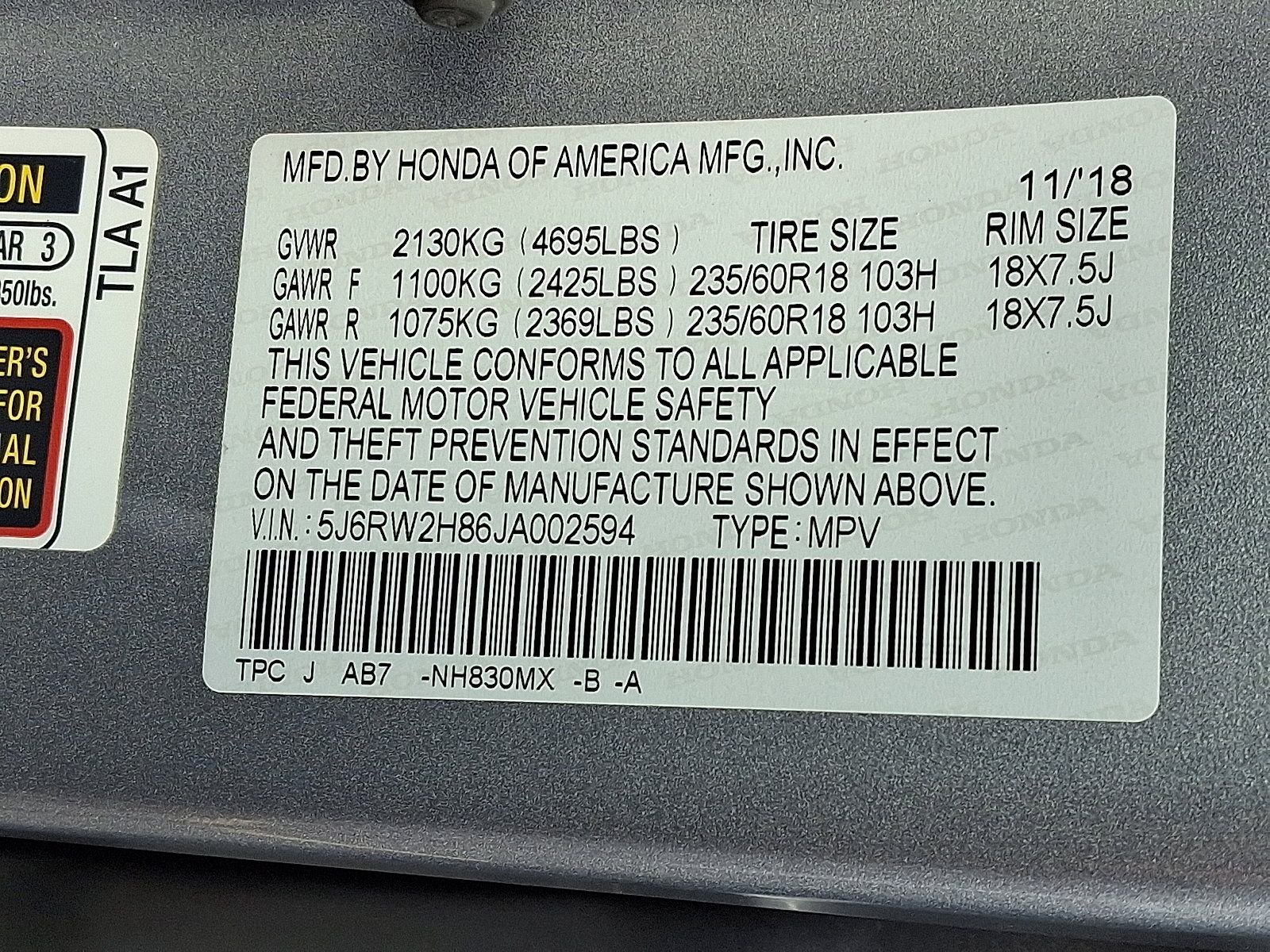 Used 2018 Honda CR-V EX-L image 27