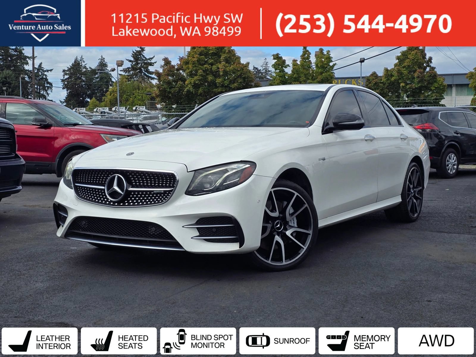 Used 2018 Mercedes-Benz E 43 AMG 4MATIC Sedan image 1