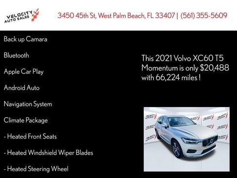 Used 2021 Volvo XC60 T5 Momentum w/ Protection Package Premier image 27