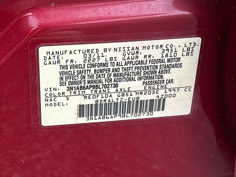 Used 2011 Nissan Sentra 2.0 S image 32