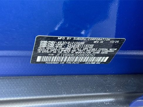 New 2025 Subaru WRX Premium image 23