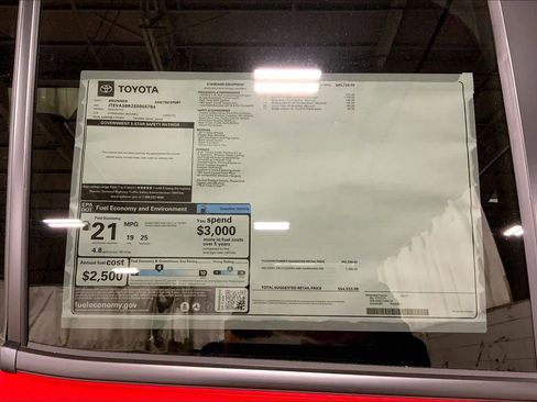 New 2025 Toyota 4Runner TRD Sport image 21