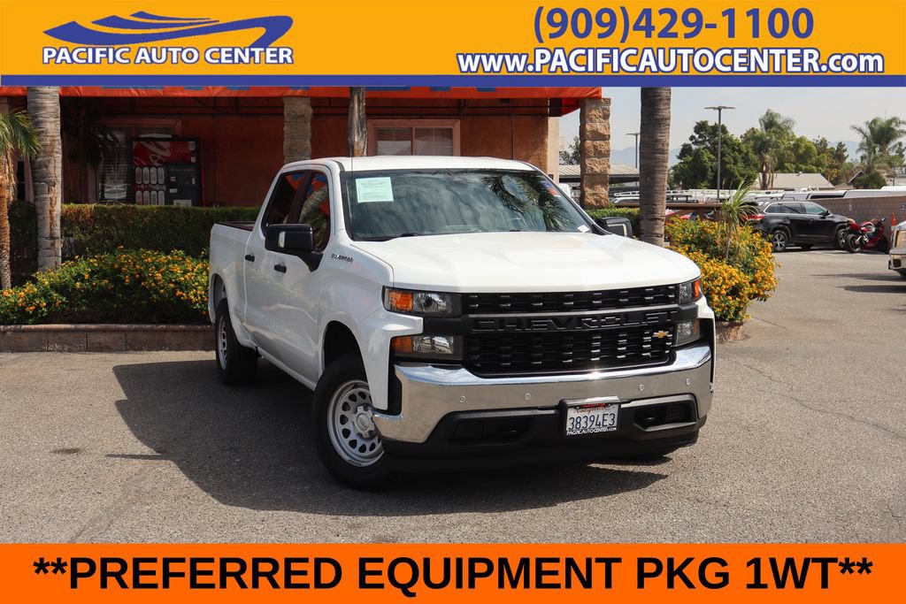 Used 2021 Chevrolet Silverado 1500 W/T w/ WT Safety Package RWD image 1