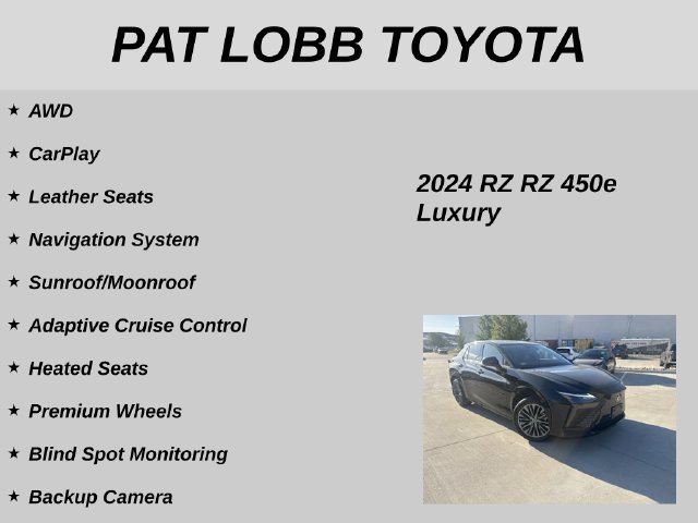 Used 2024 Lexus RZ 450e Premium w/ Accessory Package (K3) AWD/4WD image 12