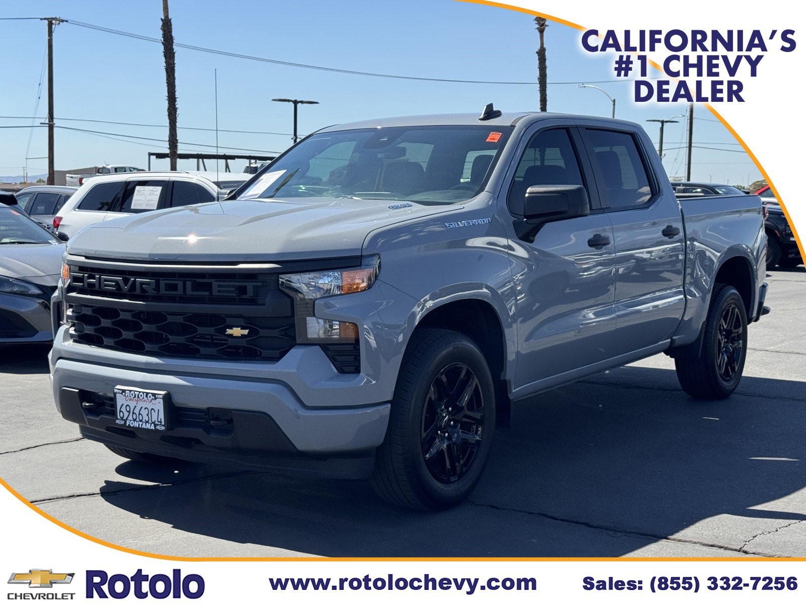Used 2025 Chevrolet Silverado 1500 Custom RWD image 3