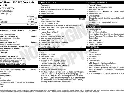 Used 2019 GMC Sierra 1500 SLT AWD/4WD image 23