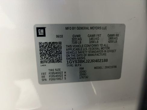 Used 2018 Cadillac Escalade Luxury image 20