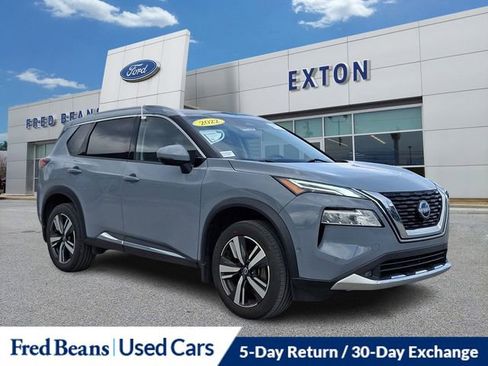 Certified 2022 Nissan Rogue Platinum w/ Head-Up Display Package AWD/4WD image 1