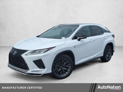 Certified 2022 Lexus RX 450h F Sport w/ Accessory Package image 1