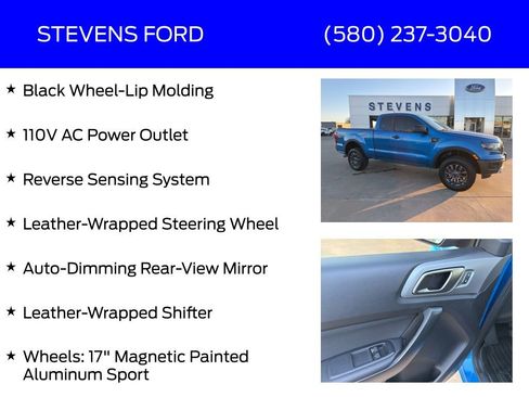 Used 2021 Ford Ranger XLT w/ Equipment Group 301A Mid image 24