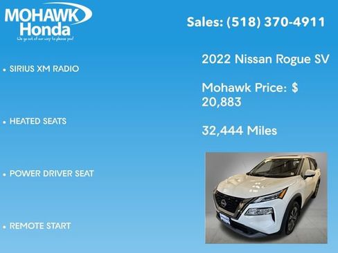 Used 2022 Nissan Rogue SV w/ SV Premium Package AWD/4WD image 14