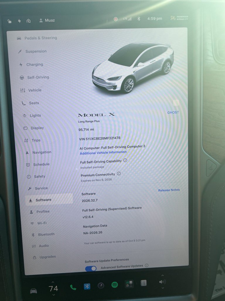 Used 2021 Tesla Model X Long Range AWD/4WD image 16