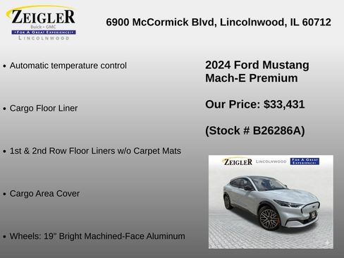 Used 2024 Ford Mustang Mach-E Premium AWD/4WD image 12