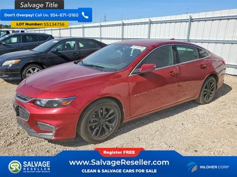 Used 2017 Chevrolet Malibu LT FWD image 1