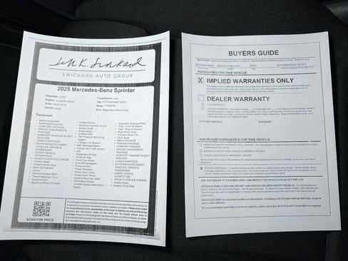 Used 2025 Mercedes-Benz Sprinter 2500 image 31