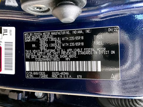 Used 2022 Toyota Highlander XLE image 34