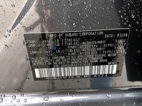 New 2026 Subaru Crosstrek 2.5i image 18