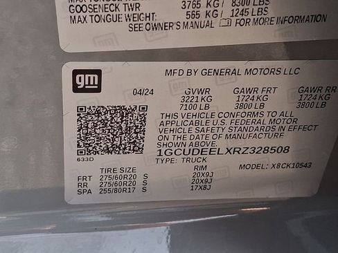 Used 2024 Chevrolet Silverado 1500 RST w/ RST All Star Premium Package image 27