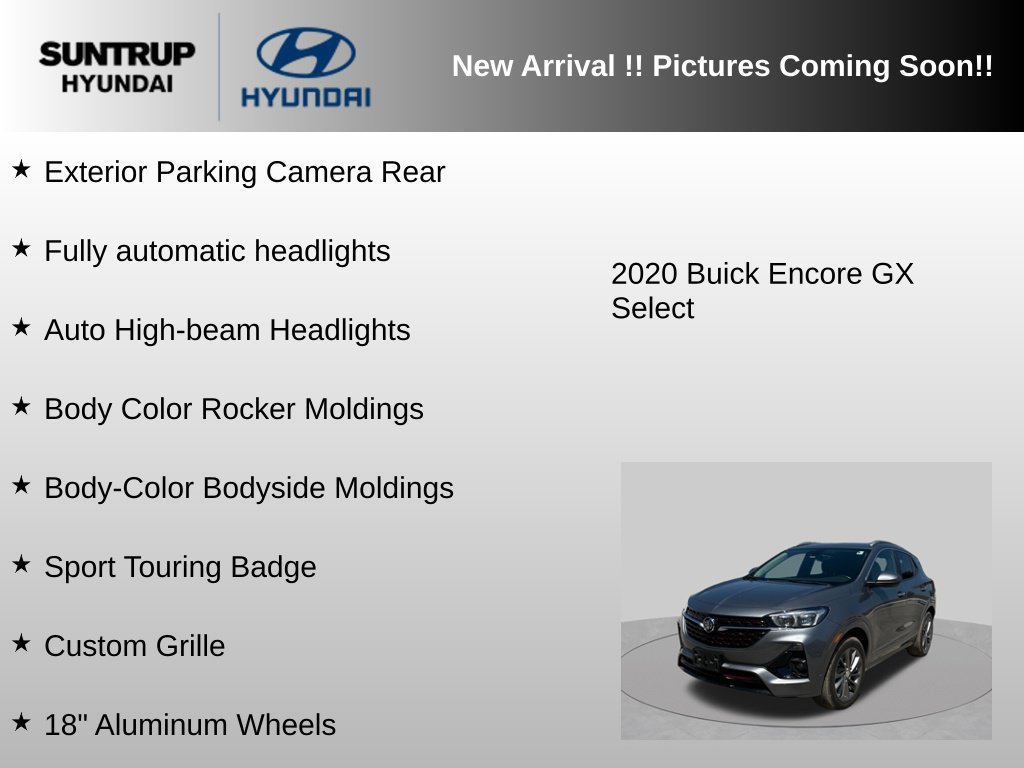 Used 2020 Buick Encore GX Select w/ Sport Touring Package AWD/4WD image 11