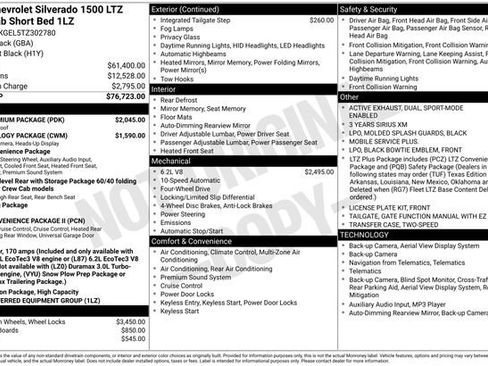 New 2026 Chevrolet Silverado 1500 LTZ w/ LTZ Premium Package AWD/4WD image 26