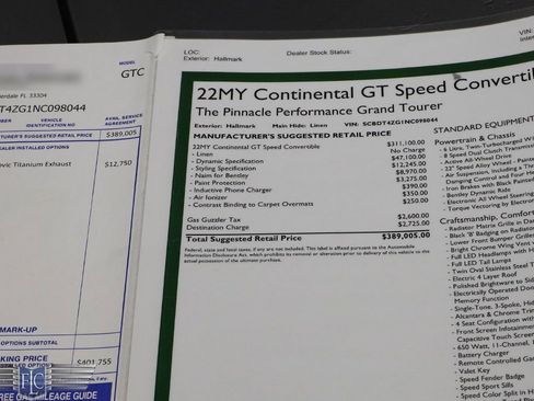 Used 2022 Bentley Continental GT Speed image 47