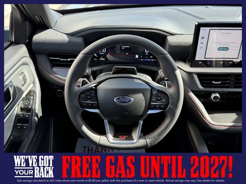 New 2026 Ford Explorer ST w/ Sun And Sound Package RWD image 11
