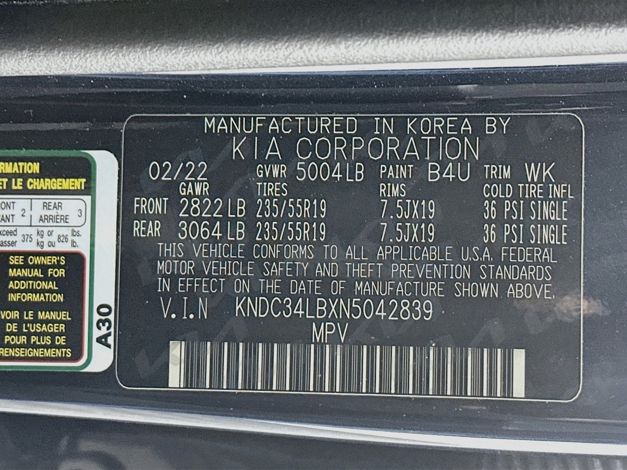 Used 2022 Kia EV6 Light RWD image 12