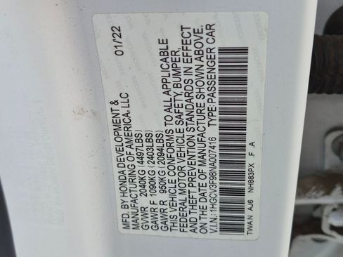 Used 2022 Honda Accord Touring image 26