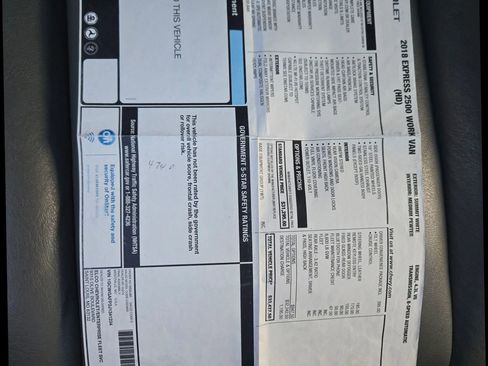 Used 2018 Chevrolet Express 2500 w/ Driver Convenience Package image 58