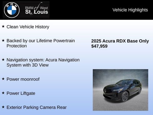 Used 2025 Acura RDX A-Spec AWD/4WD image 8
