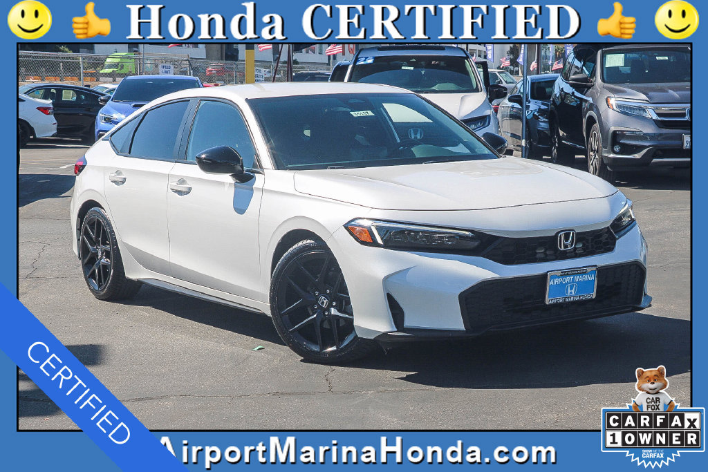 Certified 2025 Honda Civic Sport image 1