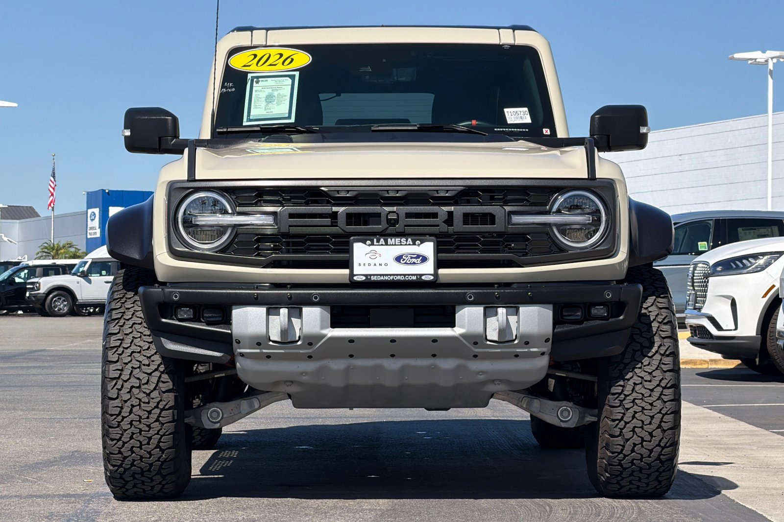 Certified 2026 Ford Bronco Raptor AWD/4WD image 8