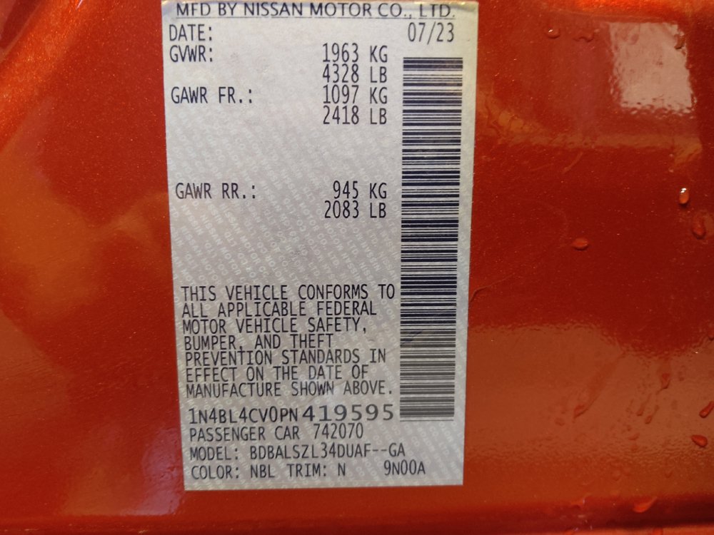 Used 2023 Nissan Altima 2.5 SR w/ SR Premium Package FWD image 33