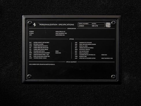 Certified 2017 Ferrari 488 GTB RWD image 33