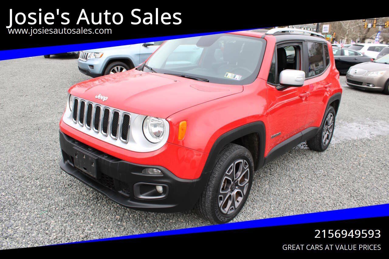 Used 2017 Jeep Renegade Limited AWD/4WD image 1