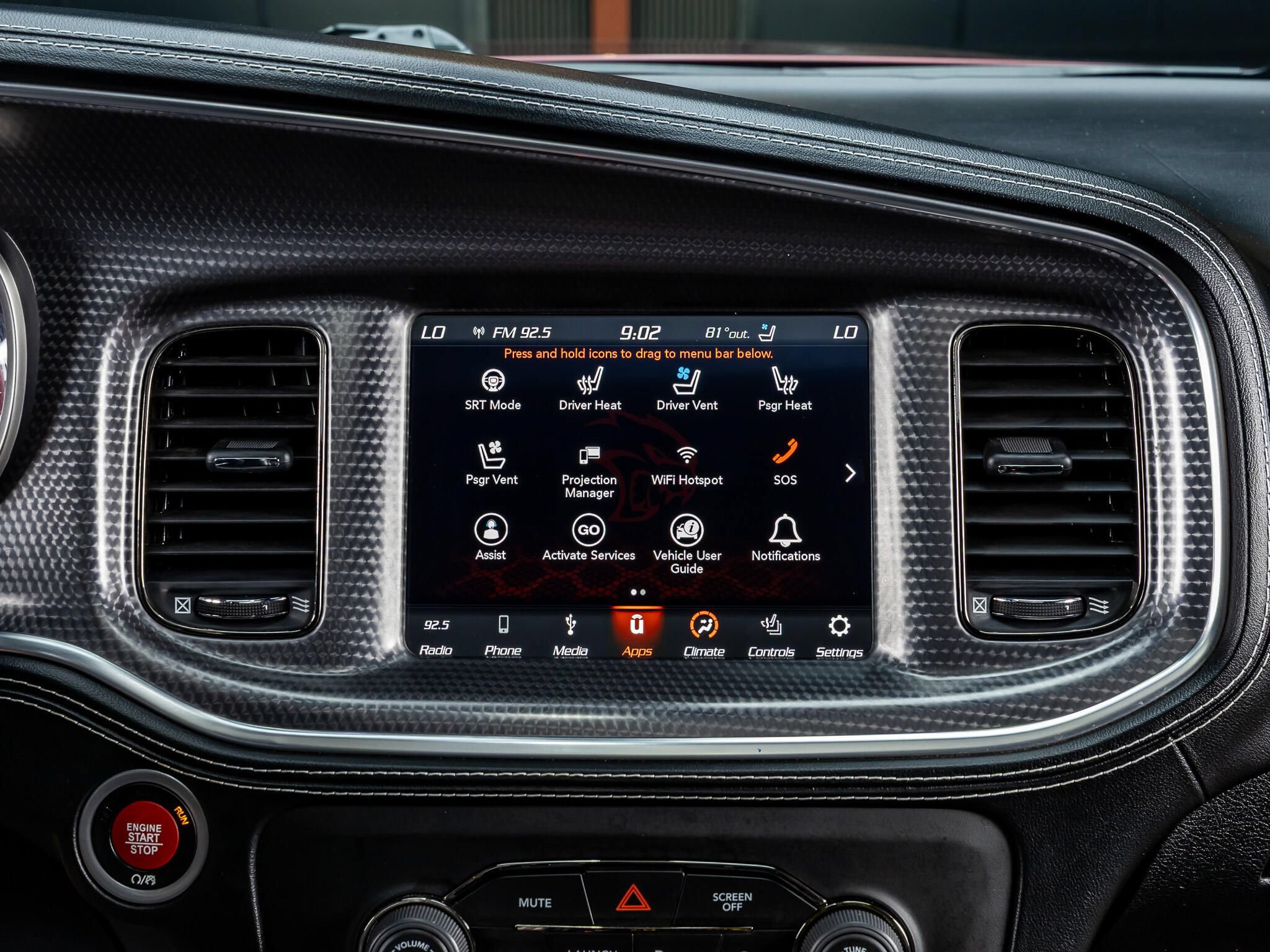 Used 2019 Dodge Charger SRT Hellcat w/ Harman/Kardon Audio Group RWD image 20
